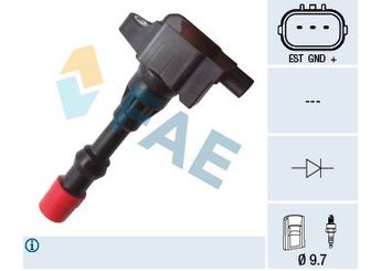 Ateşleme Bobini  HELLUX HLB5050  30520PWA003 30520PWA013 30520PWAS01 30520REAZ01 133910 2503910 30520-PWA-003 30520-PWA-013 30520-PWA-S01 30520-REA-Z01