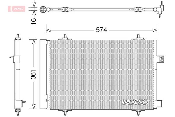 Klima Radyatörü  DENSO DCN21019