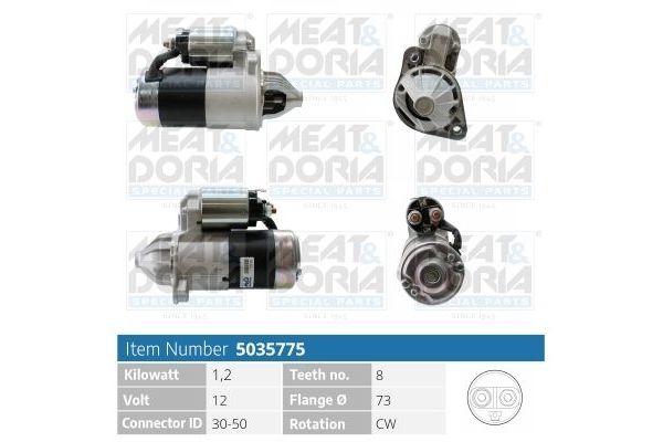 Marş Dinamosu  Mitsubishi Galloper (Hyundai)(02.1998->2001)  PARS PRS-STR4105