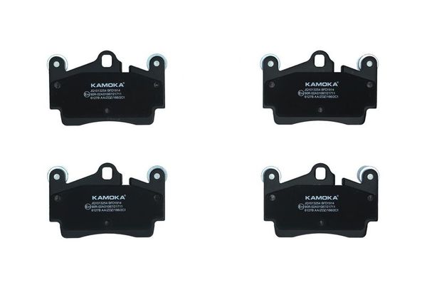 Fren Disk Balata Arka Porsche Cayenne (Typ 9PA1)(01.2007->)  MANDO MBF015917