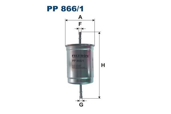 Yakıt Filtresi  Volvo V40 S.Wagon [Combi] (09.1995->)  FILTRON PP 866/1