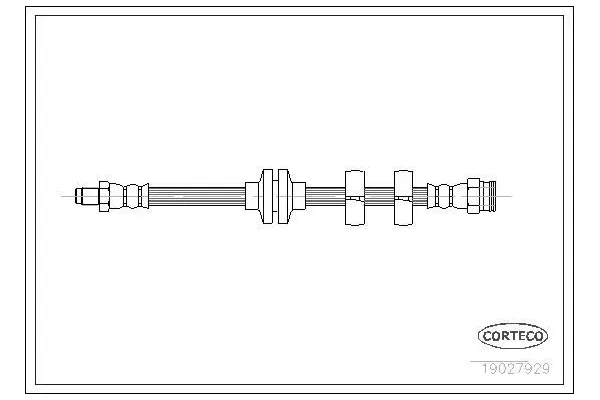 Fren Hortumu Ön Sağ veya Sol MAHER 13675