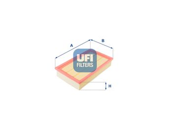 Hava Filtresi  GRAT 17112  3M519601BA 1232494 1486702 3M51-9601-BA 8683560