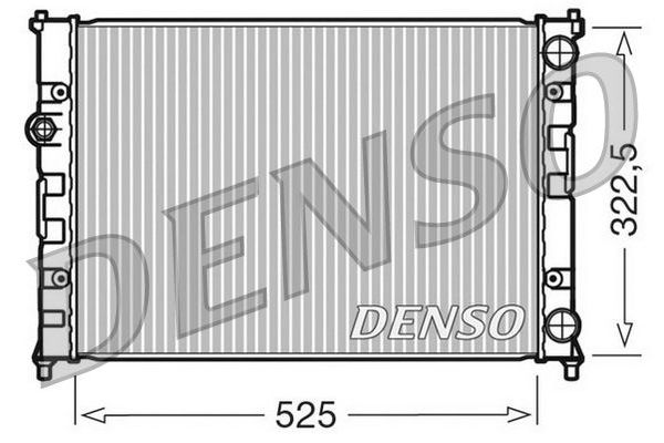 Su Radyatörü  DENSO DRM26008