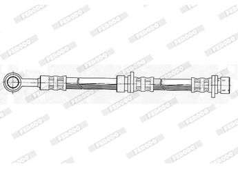 Fren Hortumu Ön Sağ veya Sol FERODO FHY2469  FHY2469 SHB000580 SHB000581 SHB000590 SHB000591 SHB101000
