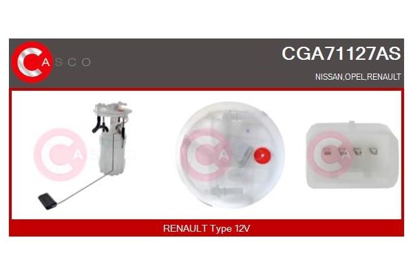 Depo Şamandırası  Renault Master III P.Van (02.2010->)  MAHER 28200