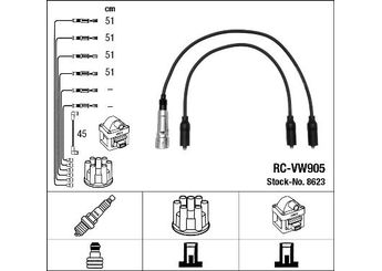 Buji Kablosu  NGK 8623  