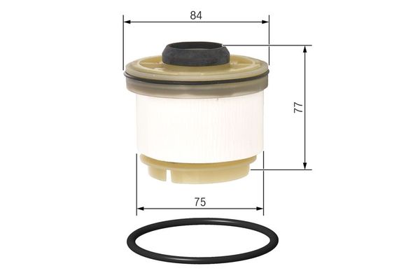 Yakıt Filtresi  Toyota Hilux (KUN)(2005->)  BOSCH F 026 402 115