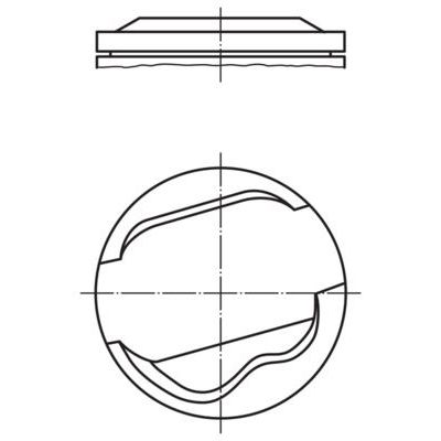 Piston (92.00MM-STD)   MAHLE 082 58 00