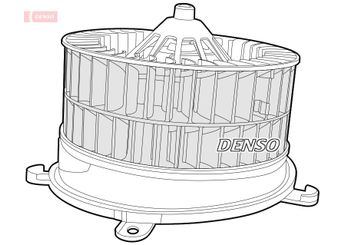 Kalorifer Motoru  DENSO DEA17005  DEA17005 A2108202442