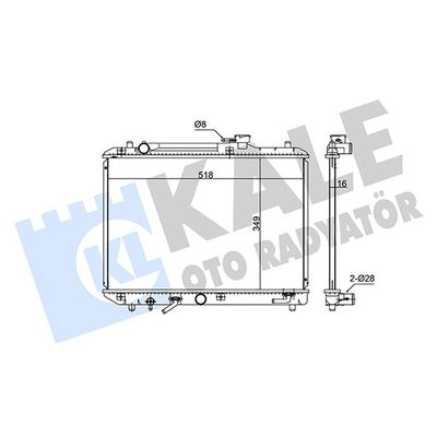 Su Radyatörü  KALE 348115