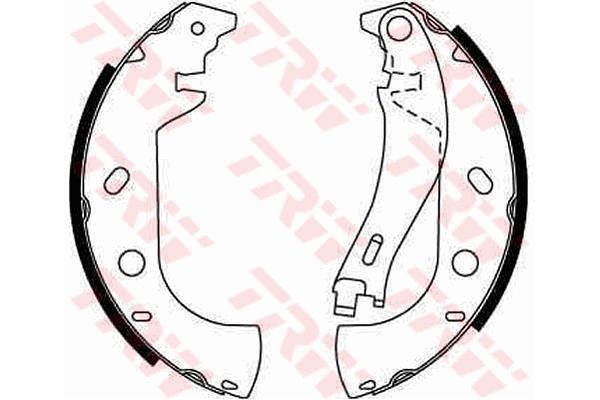Fren Pabuçlu Balata Arka Fiat Multipla (186)(09.2004->)  PBS 4076