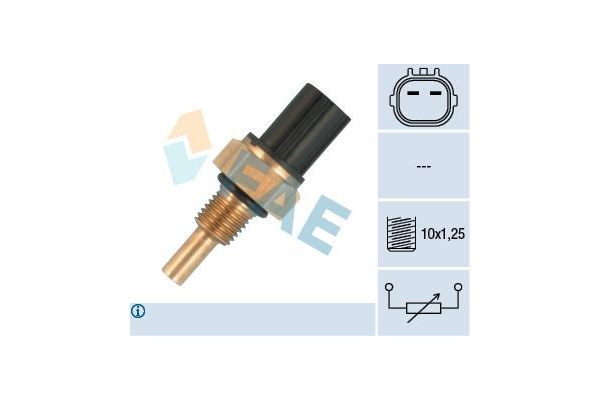 Hararet Müşürü  Honda Civic Coupe (EM2)(01.2001->)  FAE 33455