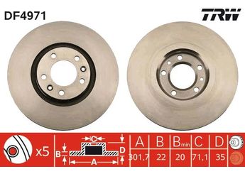 Fren Disk Ayna Arka Sağ ve Sol PSA ORJINAL 9687990780  9687990780 1667857380 16 678 573 80 424911 4249 11 96 879 907 80 E169515 E 169 515