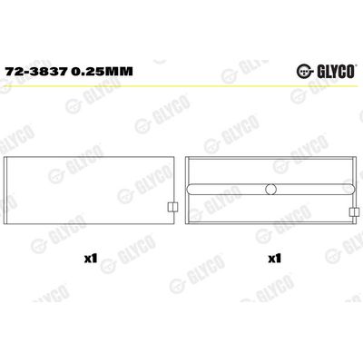 Ana Yatak (STD)  KOLBENSCHMIDT 77821600