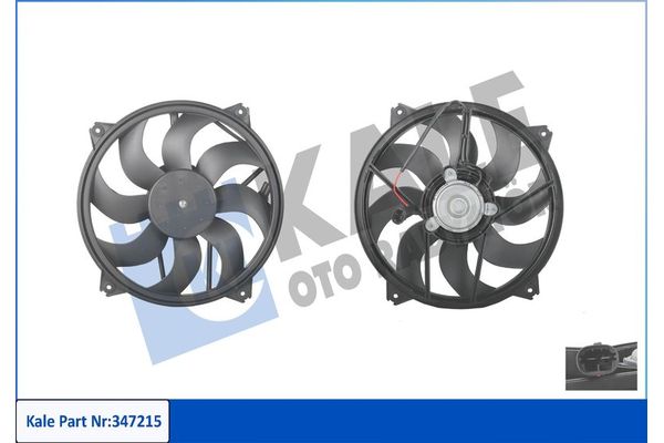 Radyatör Fan ve Motoru  AXAM 04-04-05-0706