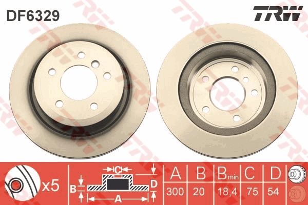 Fren Disk Ayna Arka Sağ ve Sol BMW Z4 Serisi Roadster (E89)(2009->)  AYD 51401