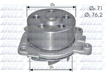 Devirdaim Su Pompası  DOLZ S210  60586222 0060586222 464410551 6001073349 60811328 71778281 762926