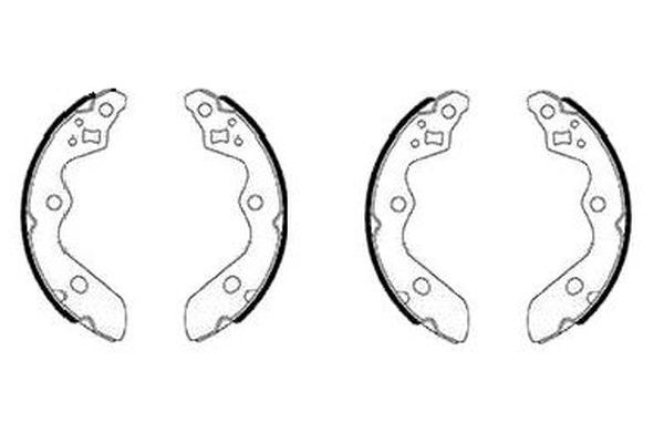 Fren Pabuçlu Balata Arka MGA 54344