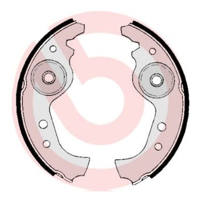 El Fren Balatası  Fiat 127/Fiorino (1977->)  BREMBO S 23 501