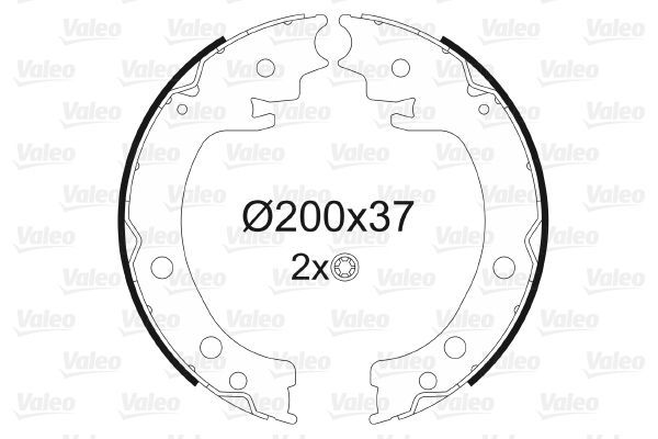 El Fren Balatası  VALEO 564143