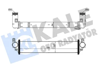 Turbo Radyatörü  VEKA 42-5000  302000140AA