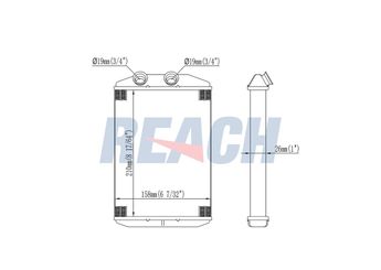 Kalorifer Radyatörü  OPEL ORJINAL 93197775  93197775 2711500Q0G 27115-00Q0G 4158304300 4419679 7701209819 A4158304300