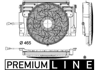 Radyatör Fan ve Motoru  MAHLE CFF 348 000P  6921382 6919052 6 919 052 6 921 382 64546919052 64546921382 64548386085 8386085