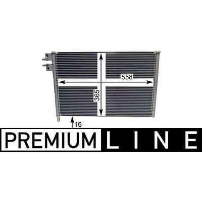 Klima Radyatörü  Ford Fiesta (CBK)(2002->)  MAHLE AC 298 000P