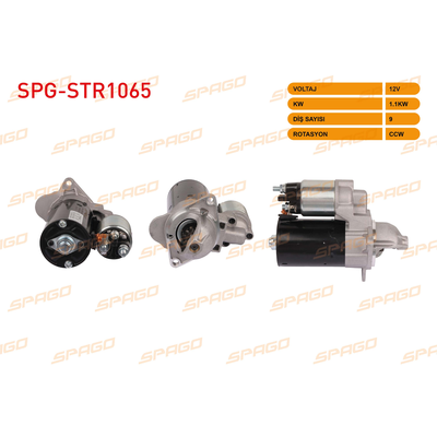 Marş Dinamosu  Opel Mokka (2012->)  SPAGO STR1065