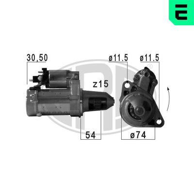 Marş Dinamosu  Mercedes Sprinter III P.Van FWD (910)(02.2018->)  ERA 220722A