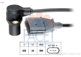 Krank Sensörü  FACET 9.0205  78906433B 078906433B 078 906 433 B