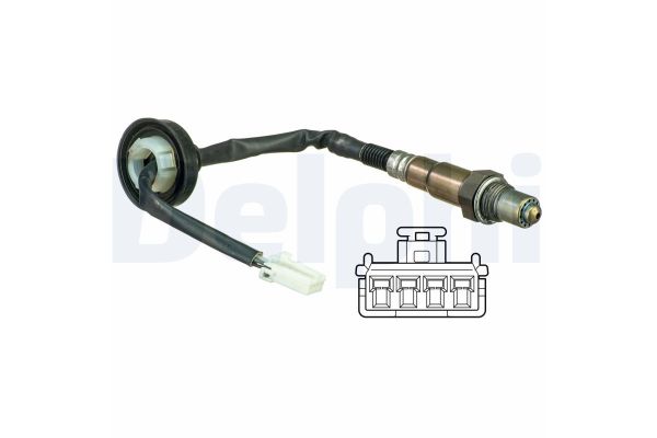 Oksijen (Lambda) Sensörü  Mitsubishi Colt CZ3 3 Kapı (Z30)(03.2005->)  DELPHI ES20630-12B1