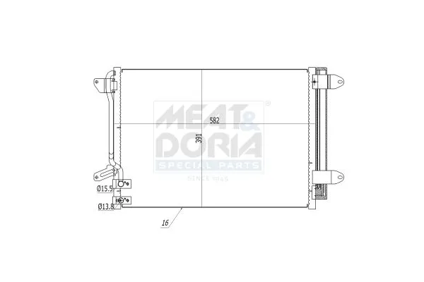 Klima Radyatörü  BEHR 8FC 351 344-584
