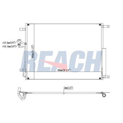 Klima Radyatörü  NRF 350342