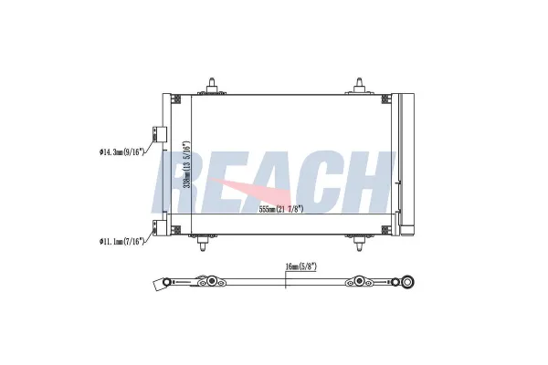 Klima Radyatörü  MAHER 18912