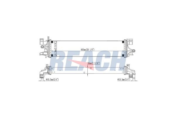 Turbo Radyatörü  Ford Transit Connect (CHC)(2013->)  FORD ORJINAL F1F18D048AB