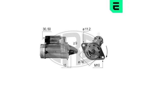 Marş Dinamosu  Toyota Corolla Verso (R1)(2004->)  ERA 220542