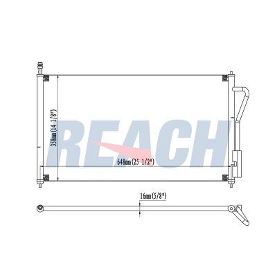 Klima Radyatörü  Ford Focus S.Wagon (CAK)(1998->)  ORİS CFR106016