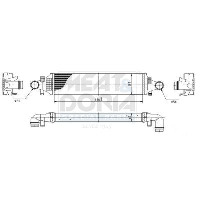 Turbo Radyatörü  Mercedes A -Serisi (BM 176)(06.2012->)  ORİS IME159064