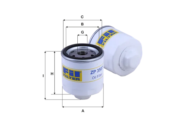 Yağ Filtresi  Volkswagen Polo III 2/4 Kapı (6N2)(10.1999->2001)  FIL FILTRE ZP 3507