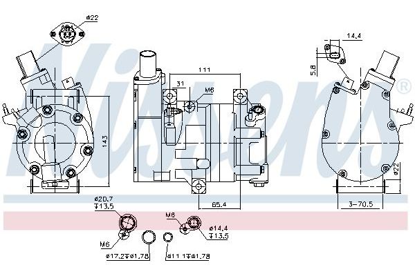 Klima Kompresörü  Citroen Jumpy Combi (06.2016->)  PSA ORJINAL 9847929180
