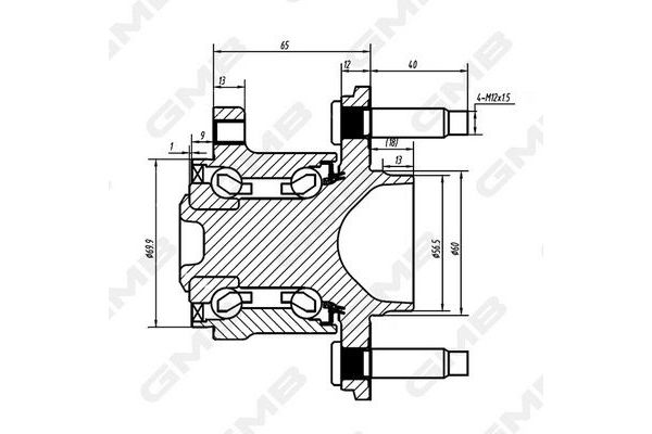 Porya Arka Sağ veya Sol Chevrolet Aveo HB (2011->)  MGA 72329