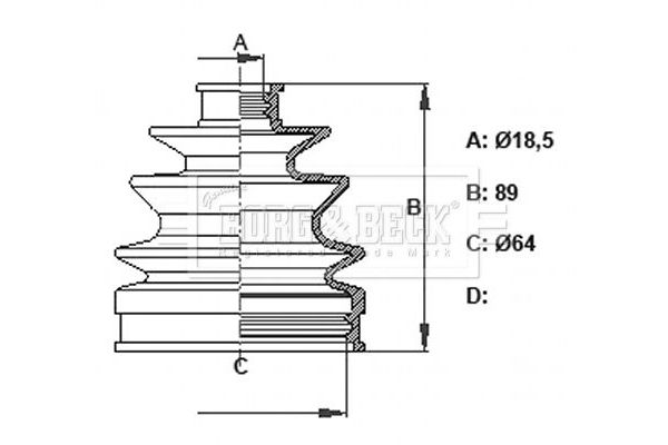 Aks Körüğü Ön İç Sağ veya Sol ANKA 40304001