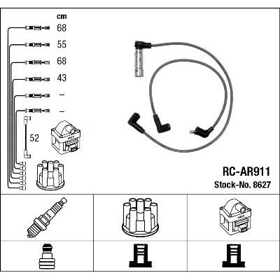 Buji Kablosu  NGK 8627