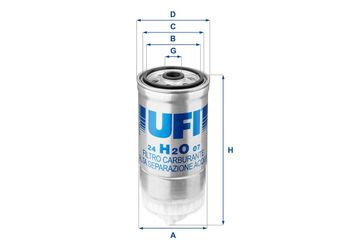 Yakıt Filtresi  SAKURA FC-2904  313003E200 46807036 71771747 9949267 31300-3E200 319223E10A 31922-3E10A