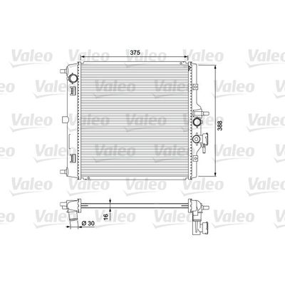 Su Radyatörü  Kia Picanto (SA)(2004->)  VALEO 701732