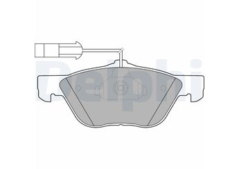 Fren Disk Balata Ön DELPHI LP1537  77362231 71772208 9947955 9948334 9951030 7087050 71752295 71752995 71772528 77362202