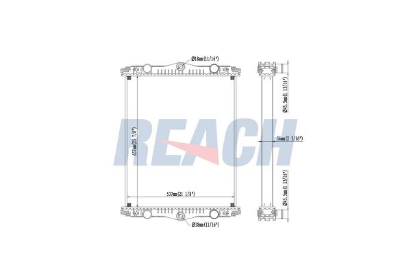 Su Radyatörü  RADISEN RR 61443