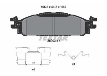 Fren Disk Balata Ön VALEO 671611  BB532001AB 8A8Z2001A AG1Z2001A AG1Z2001C AG1Z2001D AG1Z2001E BB532001AC BB5Z2001A BB5Z2001B EB532001AA EB532001AB EB5Z2001A EB5Z2001AVX EU2J2C452AA EU2Z2V001A